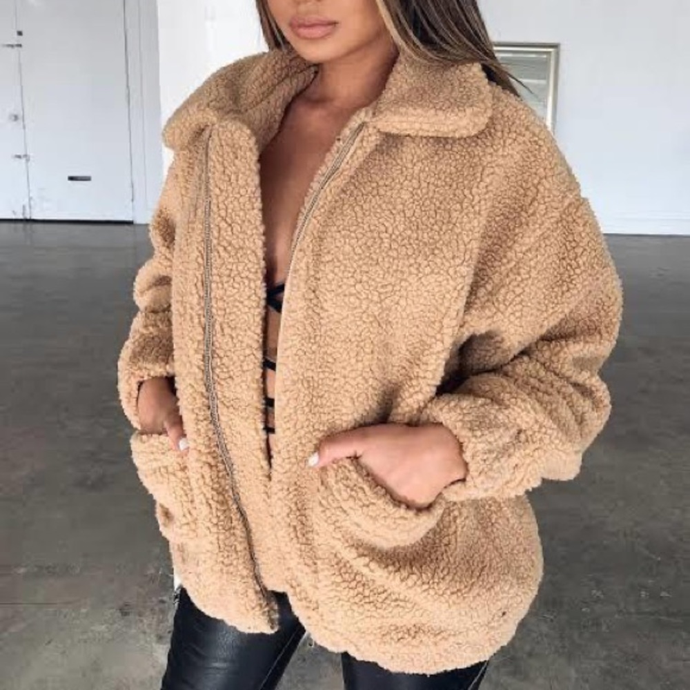 I AM GIA TEDDY COAT